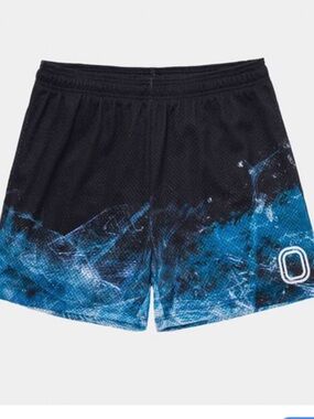 Overtime Men’s Ice Shorts Basketball Mesh Shorts Size Large